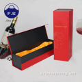 Confezionamento regalo fantasia riciclare cartone di cartone wine box